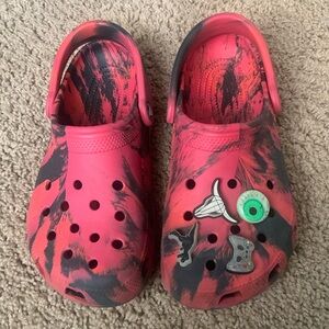 Crocs with charms